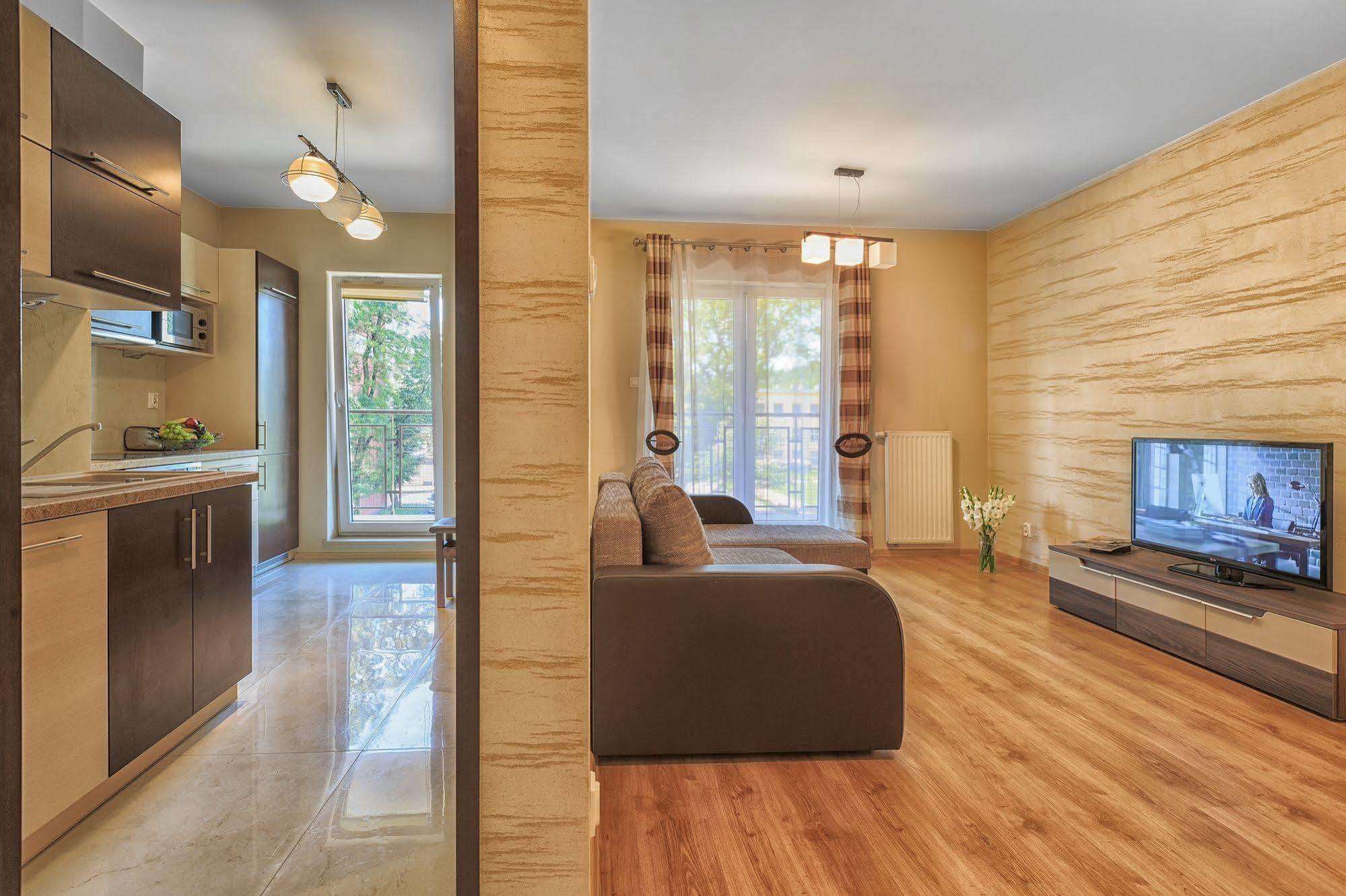 Apartamenty Aparts Łódź Exteriör bild